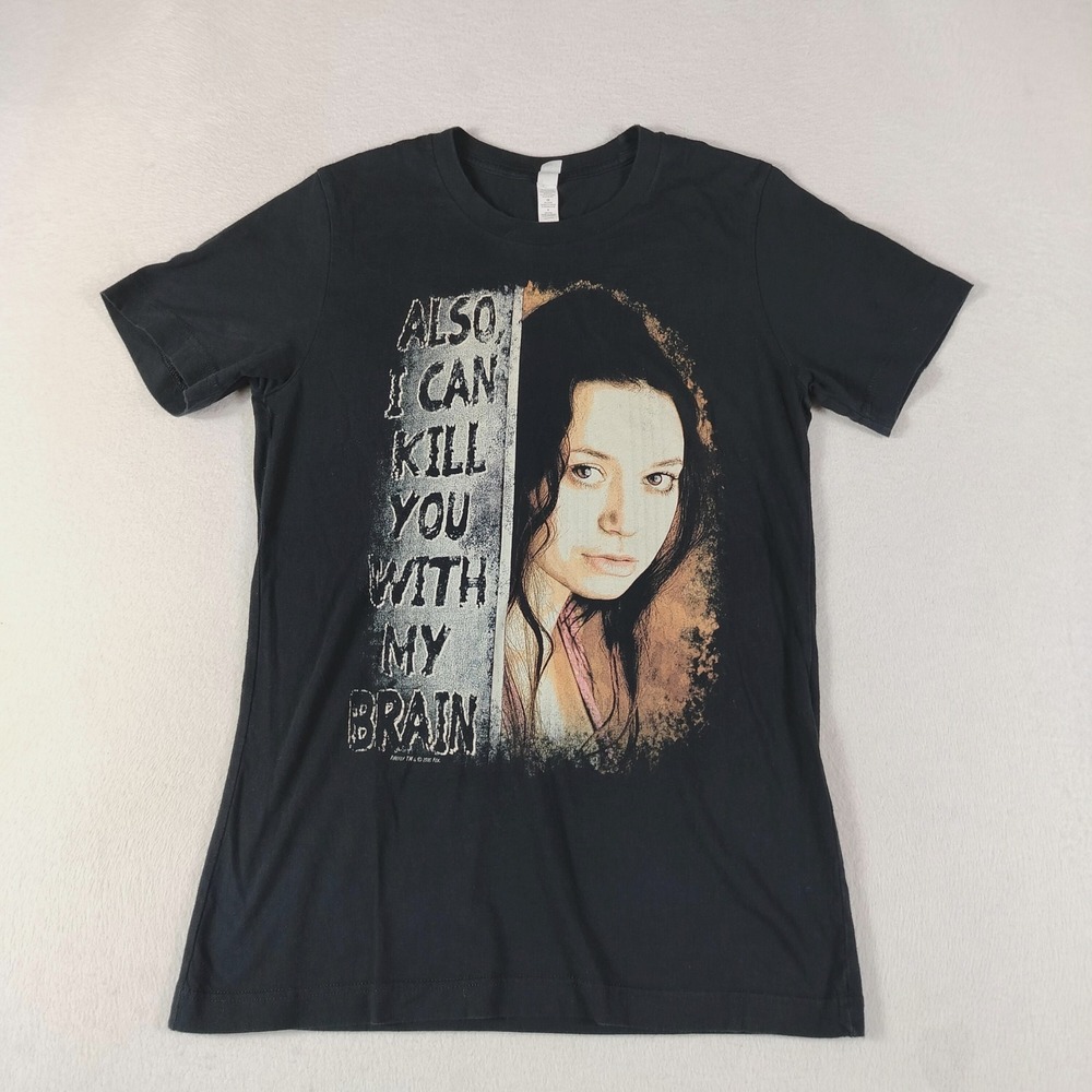 Firefly River Tam Shirt Womens Small‎ Bella Canvas Kill You With My Brain TV Tee